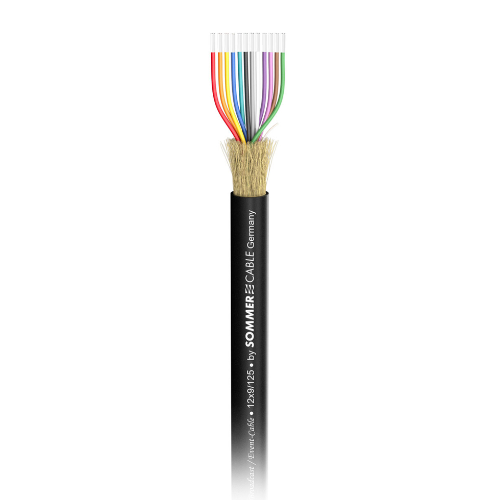 SC-OCTOPUS-G OS2 7,4 мм, черный оптоволоконный кабель Sommer Cable