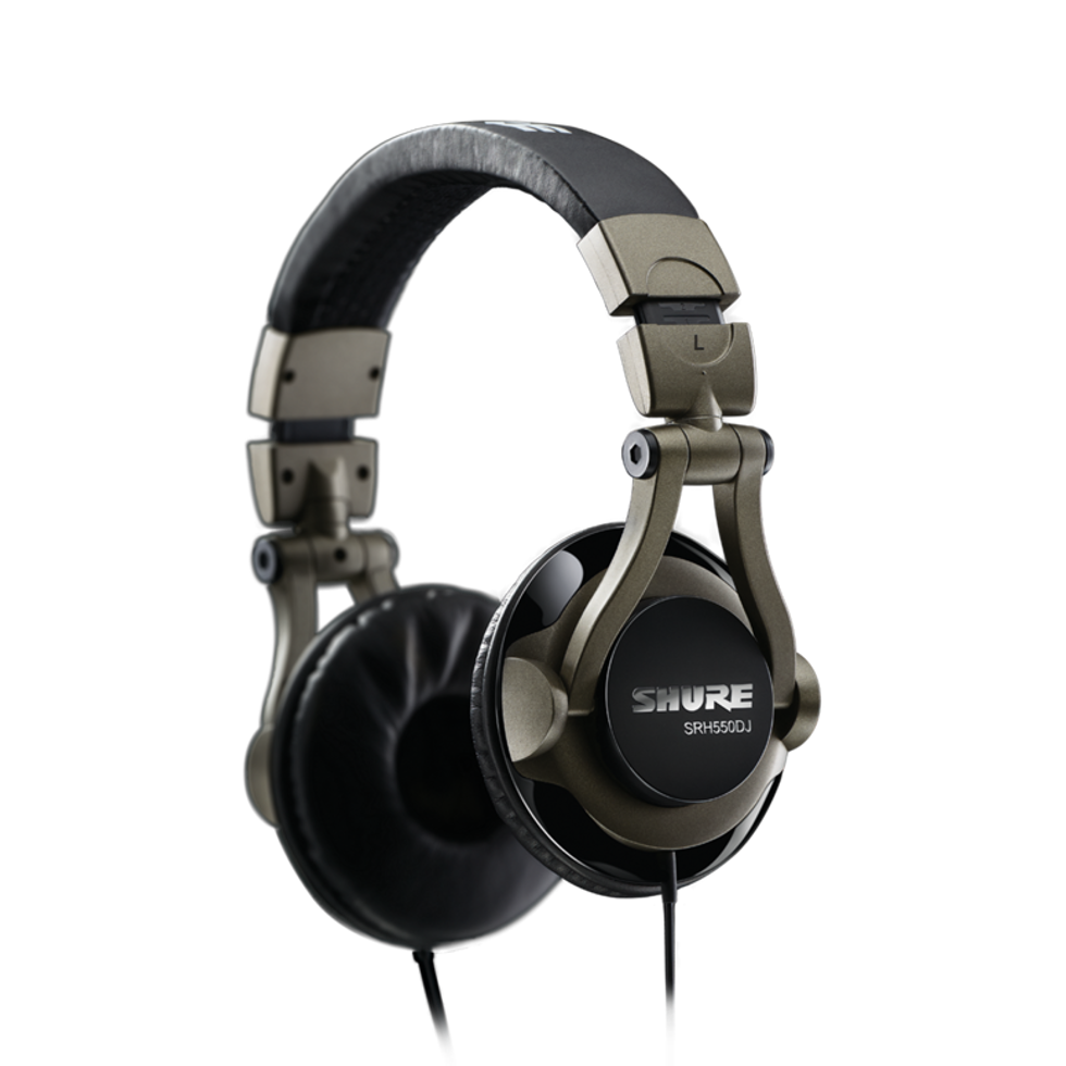 SRH550DJ 'закрытого типа' профессиональные DJ наушники Shure