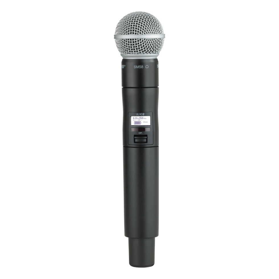 ULXD2/SM58=-G51 ручной передатчик с капсюлем SM58, G51 470 - 534 МГц Shure