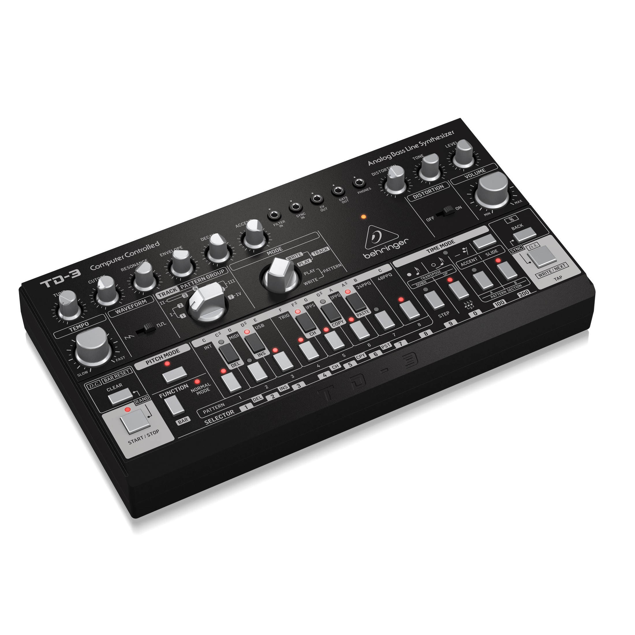 TD-3-BK аналоговый синтезатор Behringer
