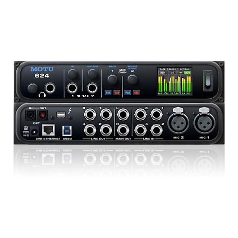 624 аудиоинтерфейс MOTU