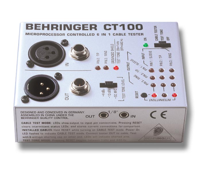 CT 100 тестер Behringer