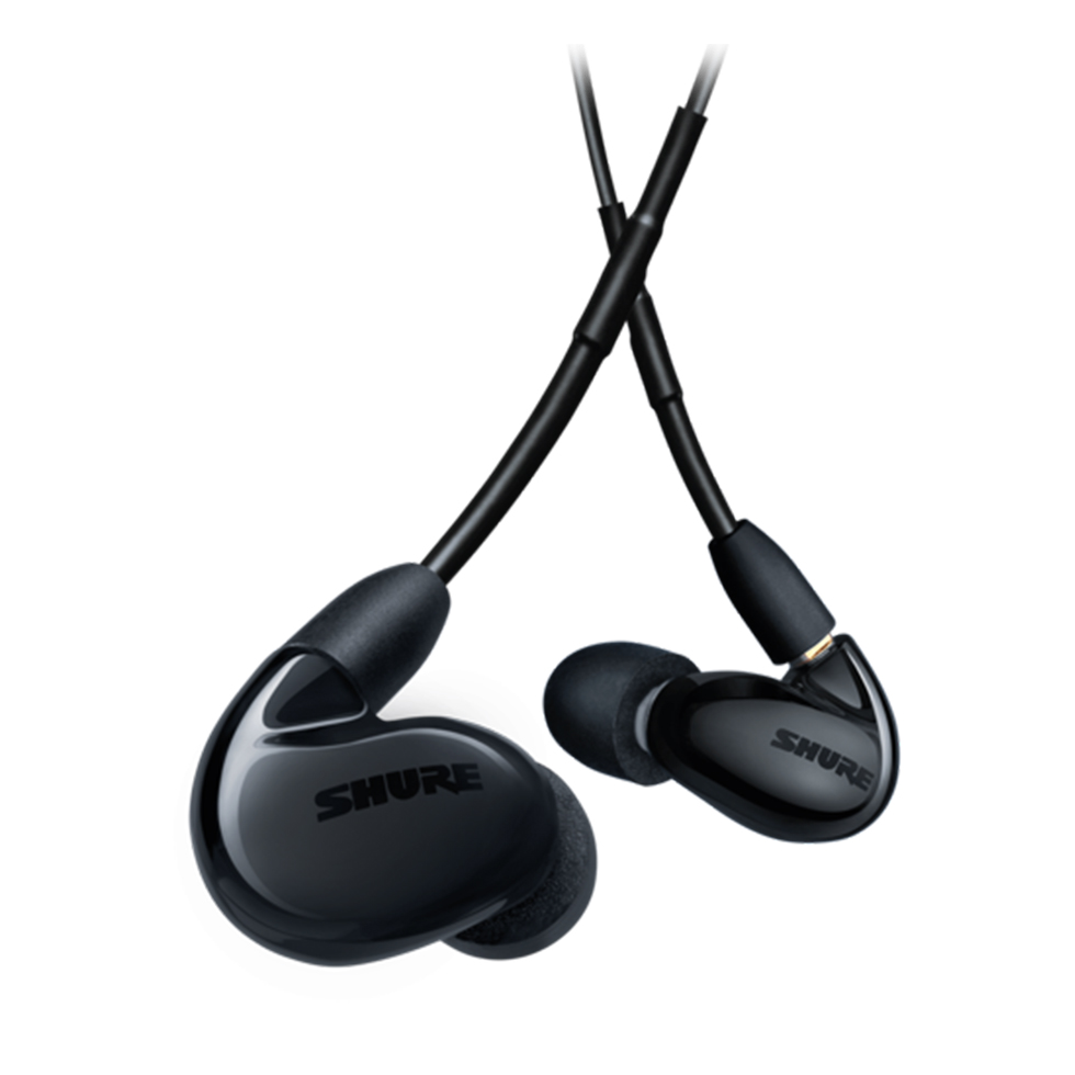 SE846BABK+UNI-EFS проводные четырехдрайверные внутриканальные наушники Shure