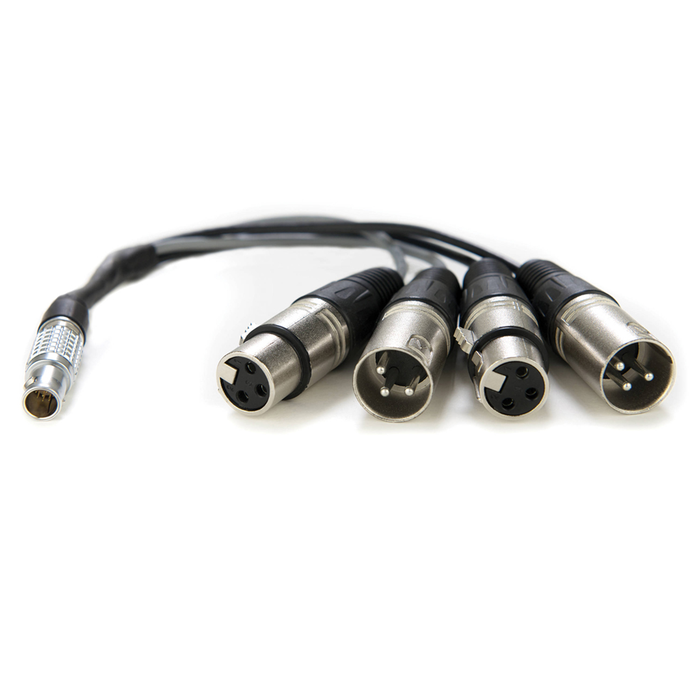 Lemo to XLR Breakout Cable (Input Only) кабель-переходник Atomos