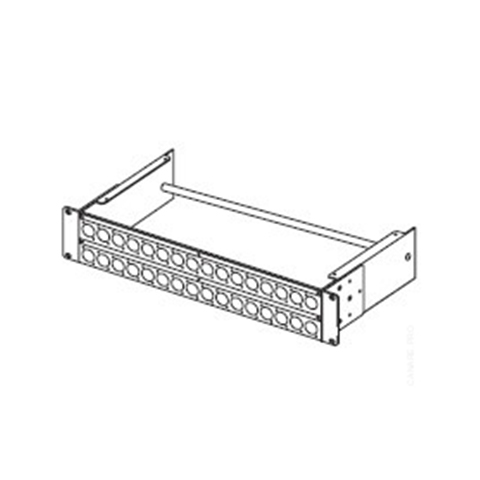 2U-AS7D пустая панель 2U Canare