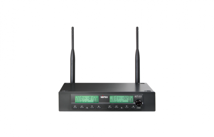 ACT-312 (620-644 MHz) двухканальный приёмник MIPRO