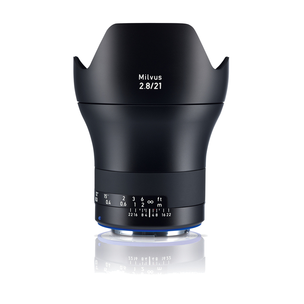 Milvus 2,8/21 ZE объектив Carl Zeiss