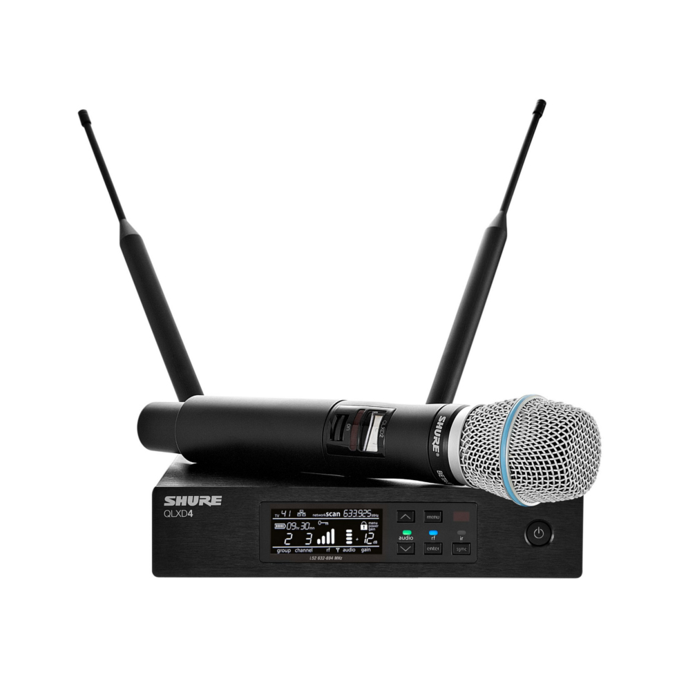 QLXD24E/SM86 P51 710 - 782 MHz вокальная радиосистема Shure