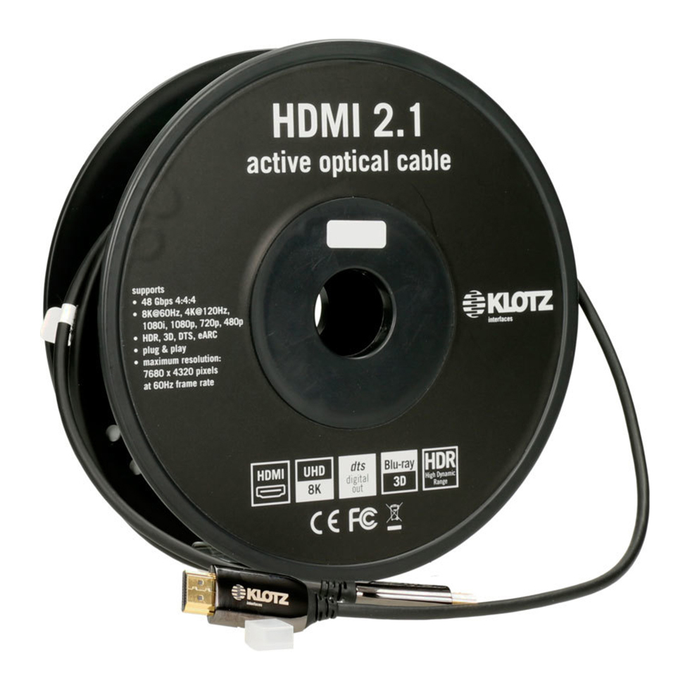 FOAUH030 оптический HDMI-кабель Klotz