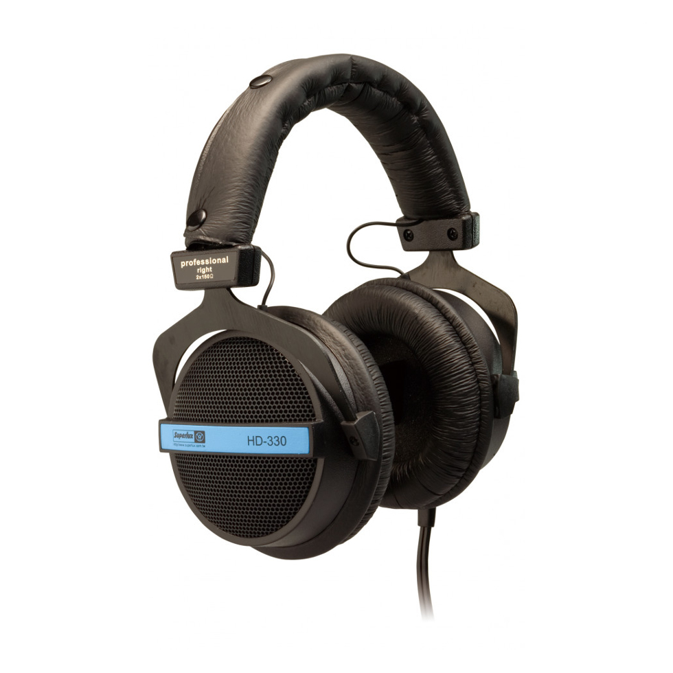 HD330 полуоткрытые динамические наушники, витой несъёмный кабель Superlux