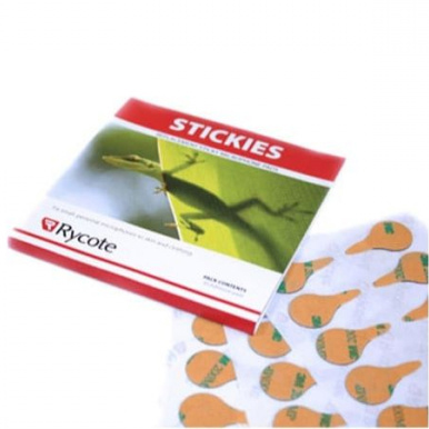 Stickies (x 30шт) самоклеящийся крепеж нагрудного микрофона Rycote