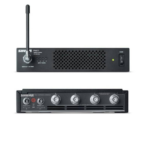 PA411-E 4х-канальный антенный объединитель Shure
