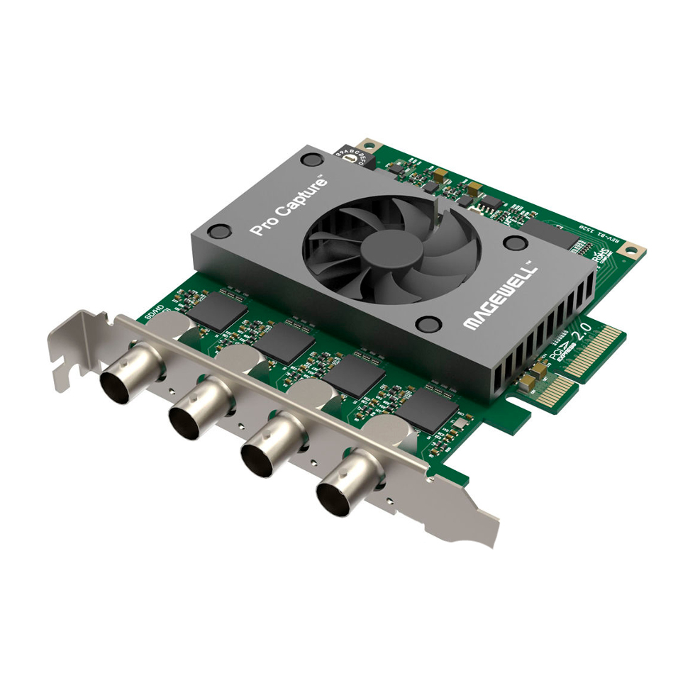 Pro Capture Quad SDI внутренняя плата захвата Magewell