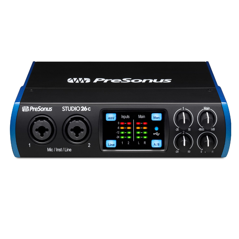 Studio 26C аудио/MIDI интерфейс PreSonus