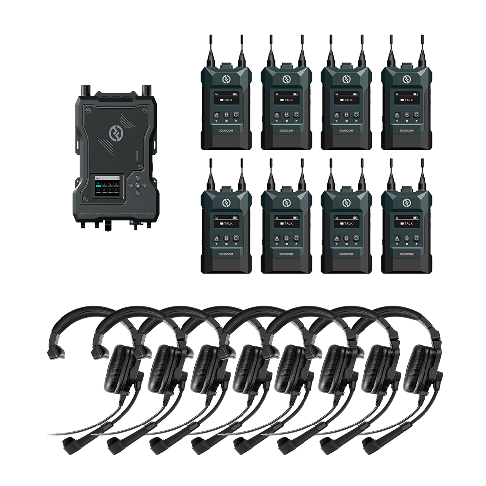 Solidcom M1-8B беспроводной интерком на 8 абонентов Hollyland
