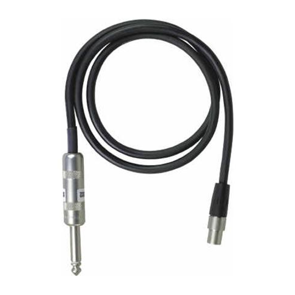 WA302 микрофонный кабель для поясных передатчиков Shure