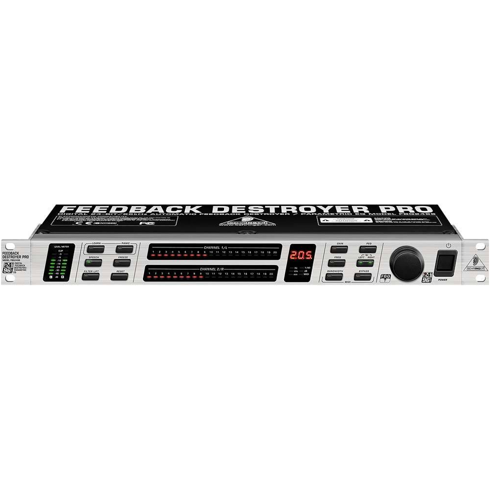 FBQ2496 цифровой подавитель обратной связи Behringer