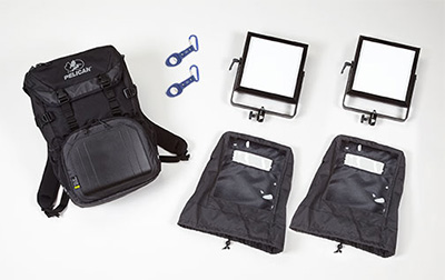 2-Head LitePad Vector Daylight Backpack Kit комплект из 2-х осветительных приборов в рюкзаке Rosco