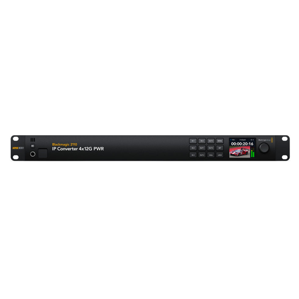 2110 IP Converter 4x12G PWR конвертер Blackmagic