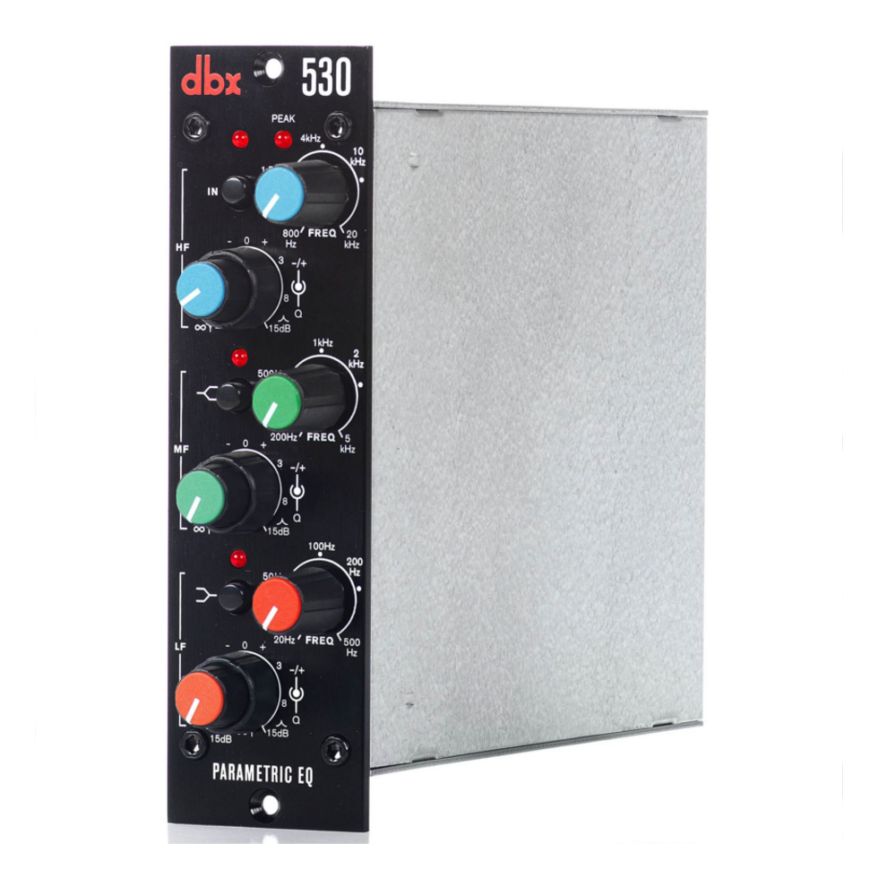 530 эквалайзер параметрический 3-полосный DBX
