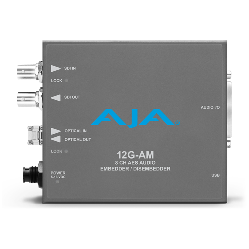 12G-AM-T 8-канальный эмбеддер/деэмбеддер AJA