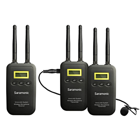 VmicLink5 RX+TX+TX цифровая радиосистема Saramonic