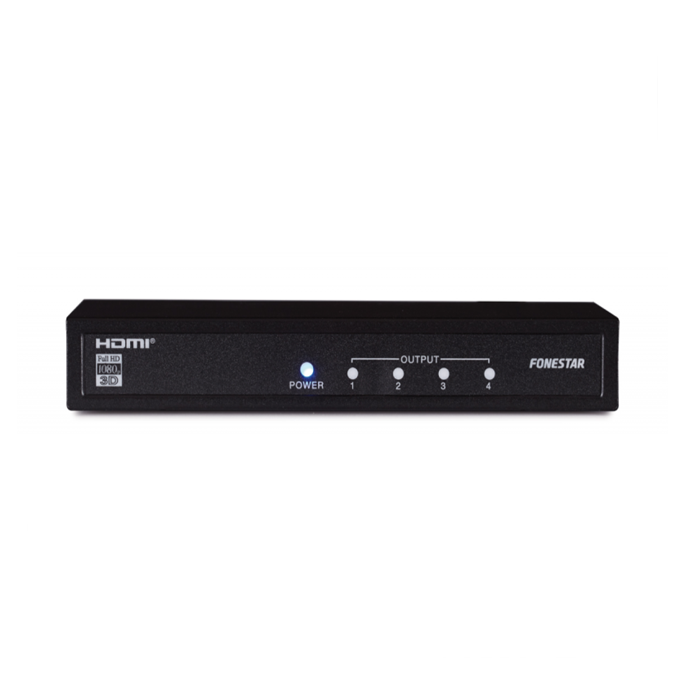 FO-434 HDMI сплиттер 1 x 4 FONESTAR