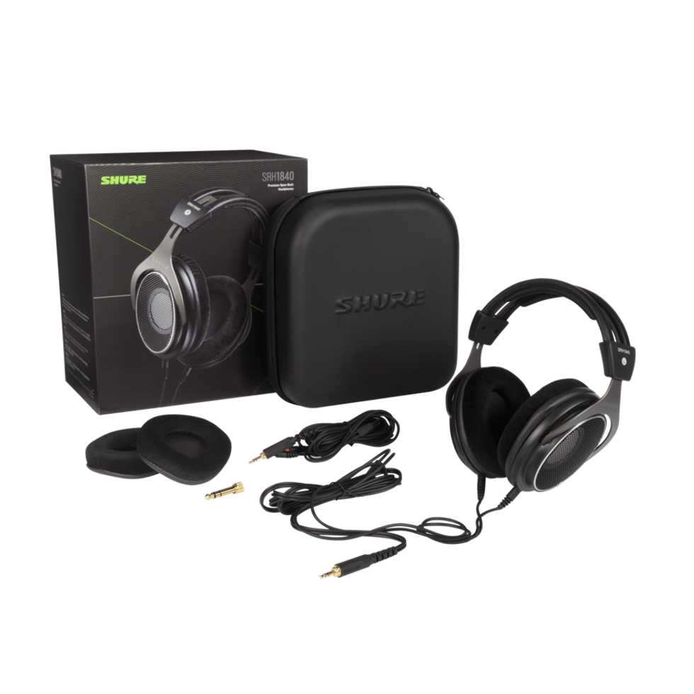 SRH1840 студийные профессиональные наушники Shure