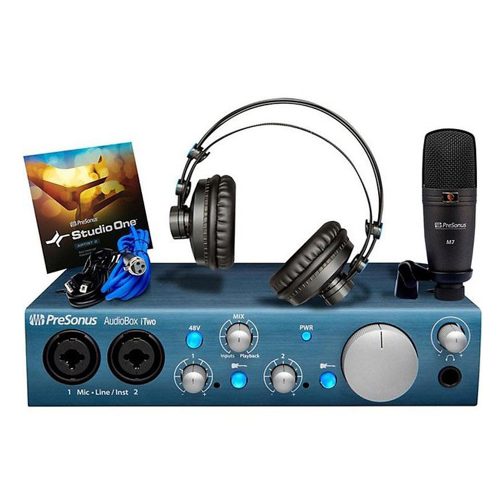 AudioBox iTwo Studio комплект для звукозаписи PreSonus