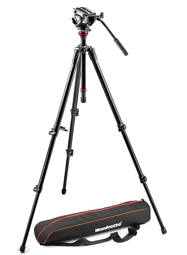 MVH500AH,755XBK штатив с видеоголовкой Manfrotto