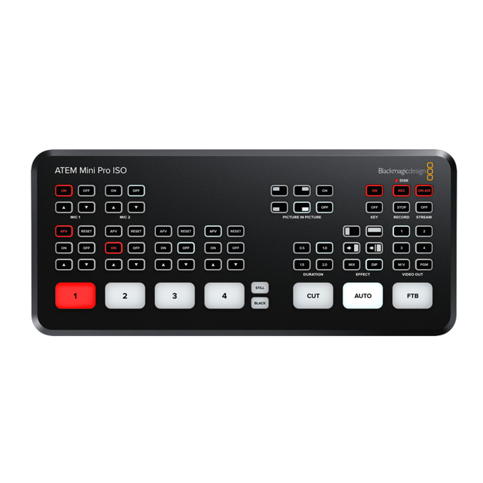 Купить Blackmagic ATEM MINI PRO ISO - цена, отзывы, характеристики