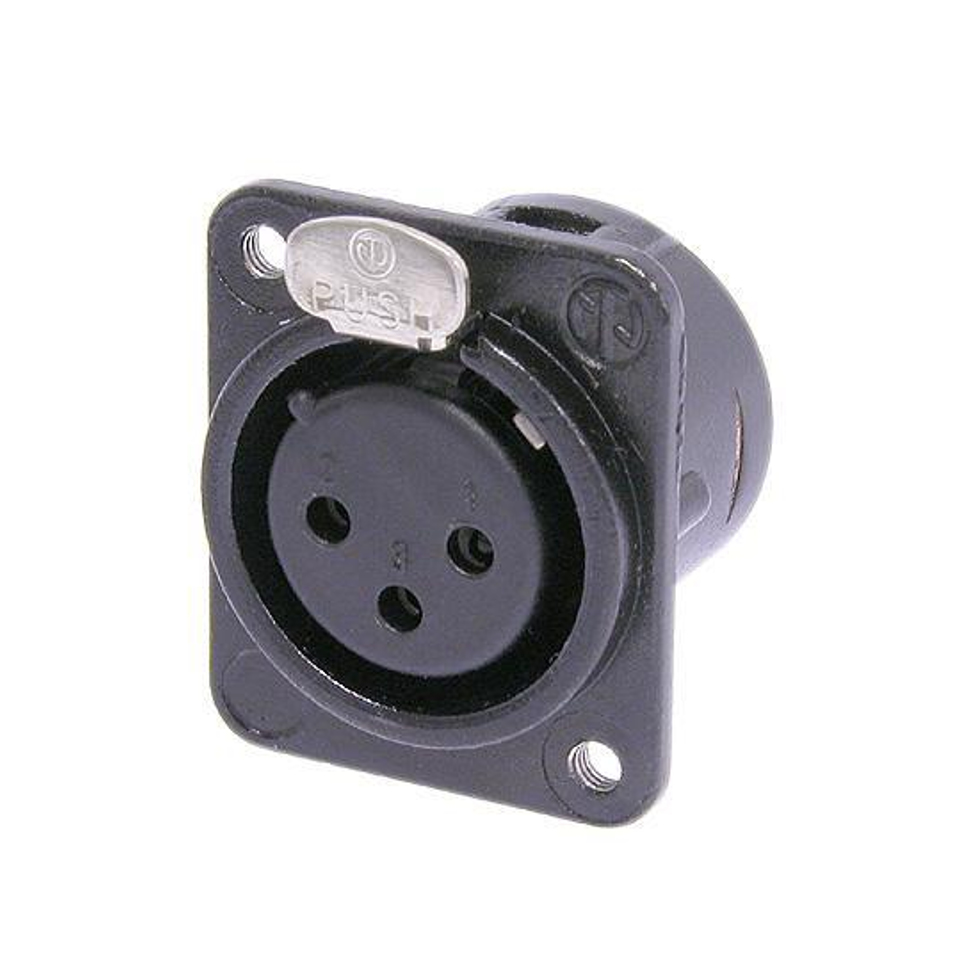 NC3FDM3LBAG-1 панельный разъем Neutrik