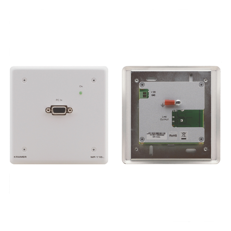 WP-110XL/EU(G)-86 настенная панель  Kramer