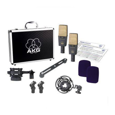 C414XLS ST стереопара конденсаторых микрофонов C414XLS AKG