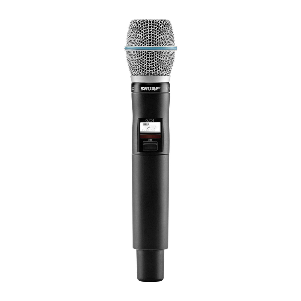 QLXD2/B87A=-G51 ручной передатчик Shure