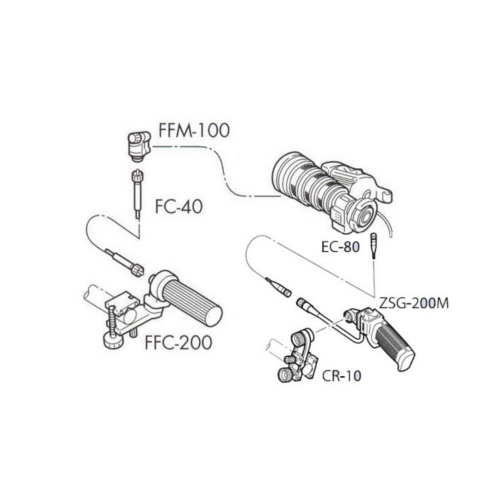 MS-220 полумеханический комплект управления объективом Canon