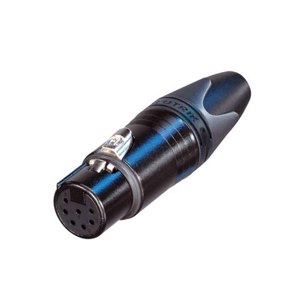 NC7FXX-B кабельный разъем XLR Neutrik