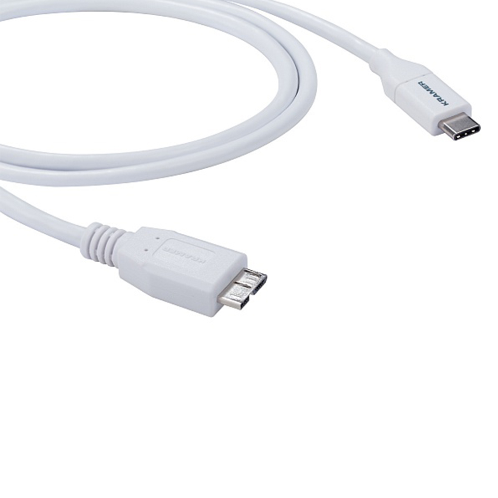 C-USB31/CMicroB-3 кабель USB-C 3.1 вилка- USB-Micro B 2.0 вилка, 0,9 м Kramer