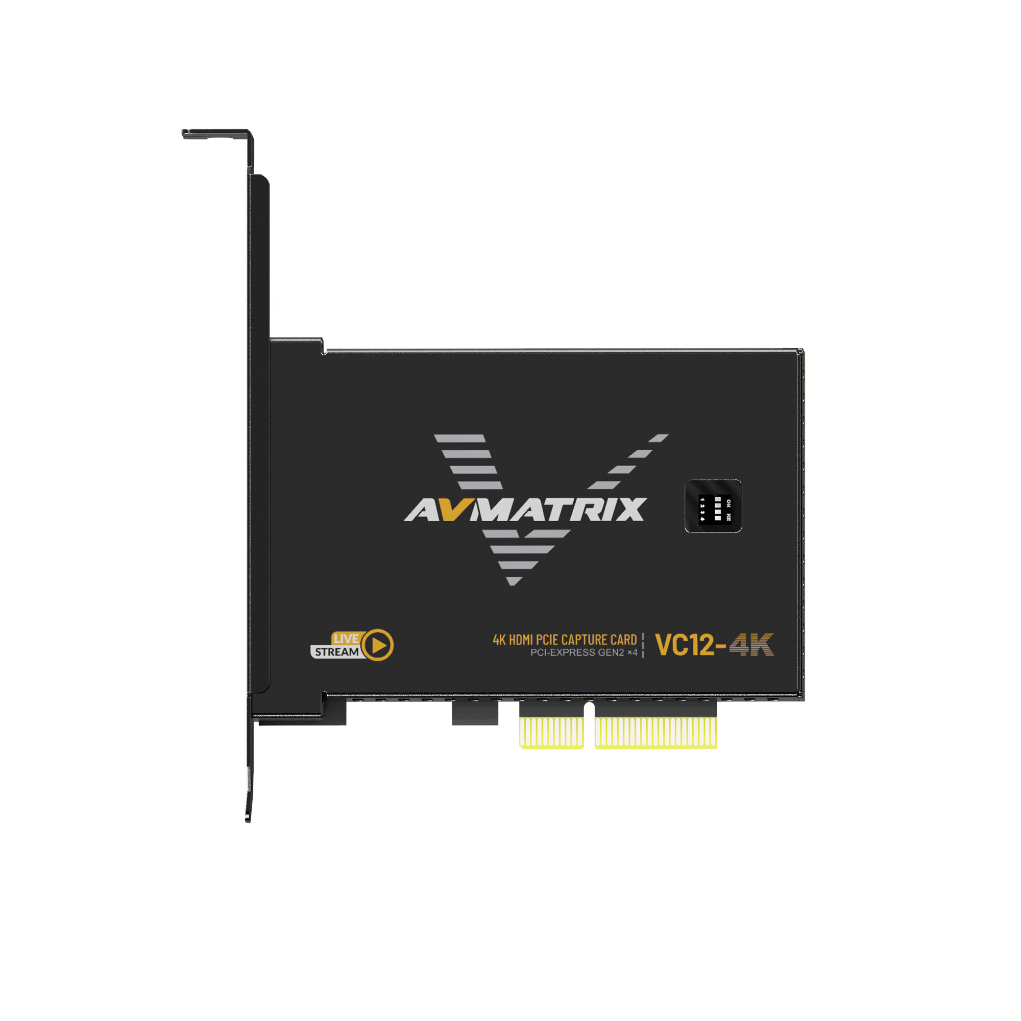 VC12-4K HDMI PCIE плата видеозахвата AVMatrix