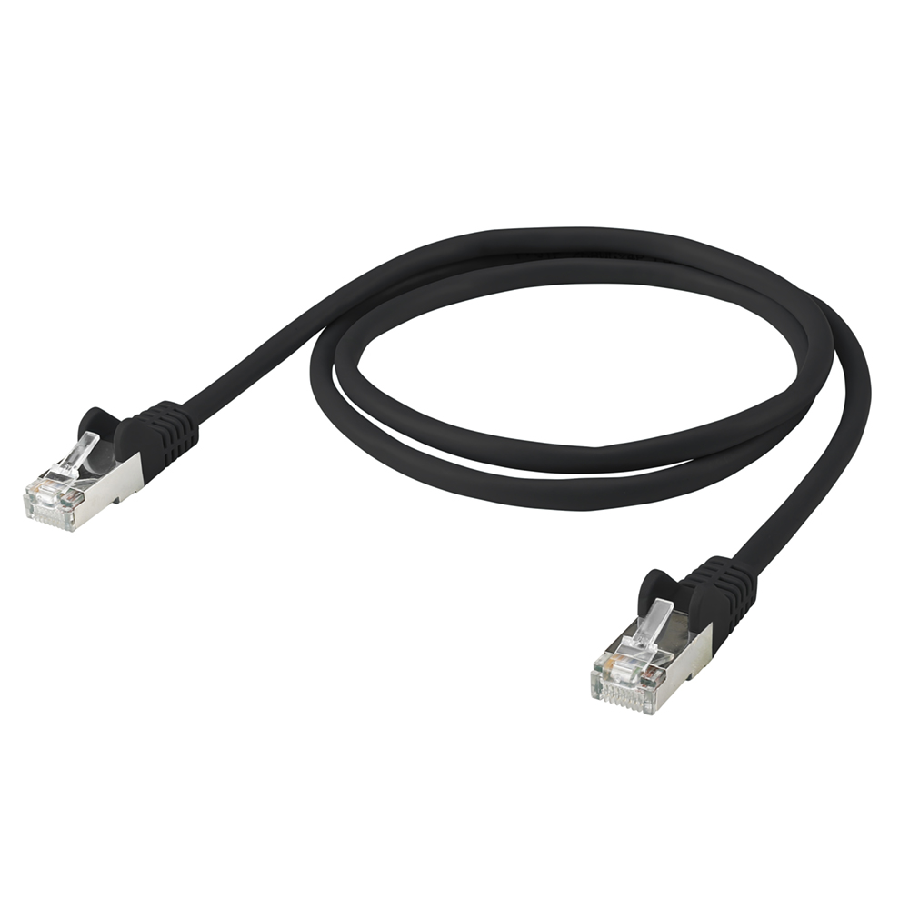 BASIC CAT.5e 4х(2х0,14 кв. мм), черный, 0,50 м готовый сетевой провод Sommer Cable