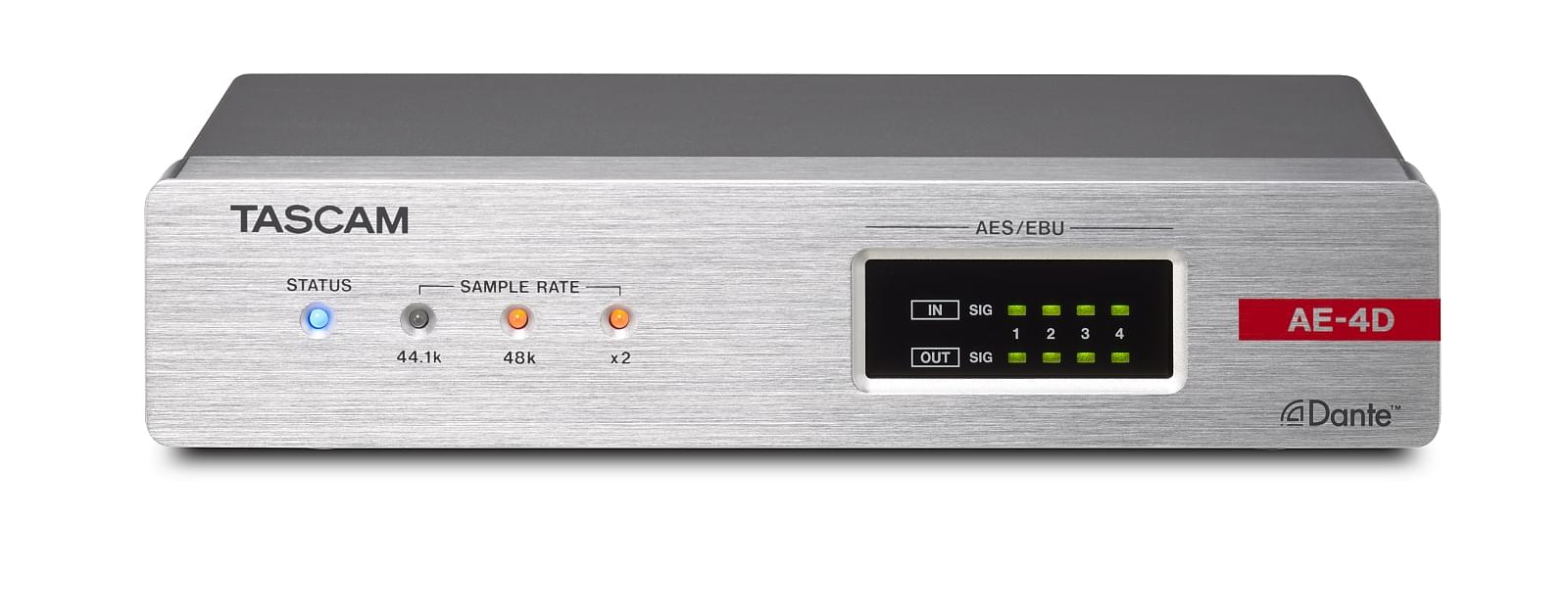 AE-4D AES/EBU-Dante конвертер Tascam