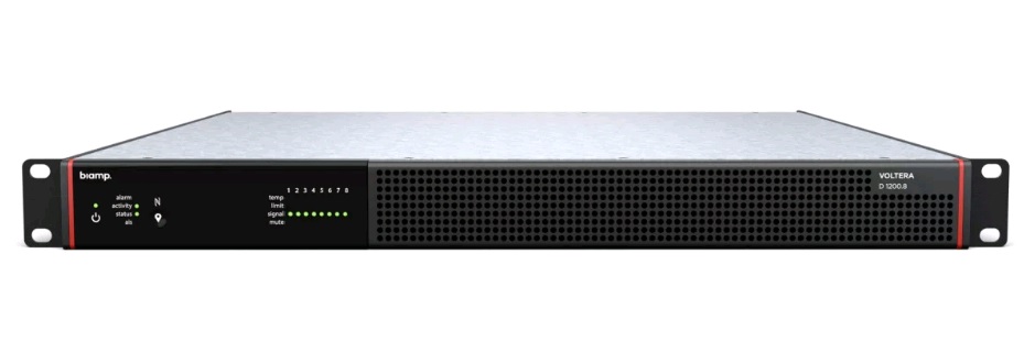 Voltera D 1200.8 8-канальный цифровой усилитель мощности/контроллер Biamp