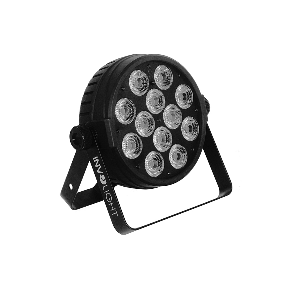 LEDPAR12HEX светодиодный прожектор  RGBWA+UV 12шт. DMX-512, ИК-ДУ Involight
