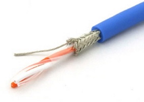DA202AT цифровой симметричный кабель AES/EBU (110 Ом), инсталяционный, синий Canare