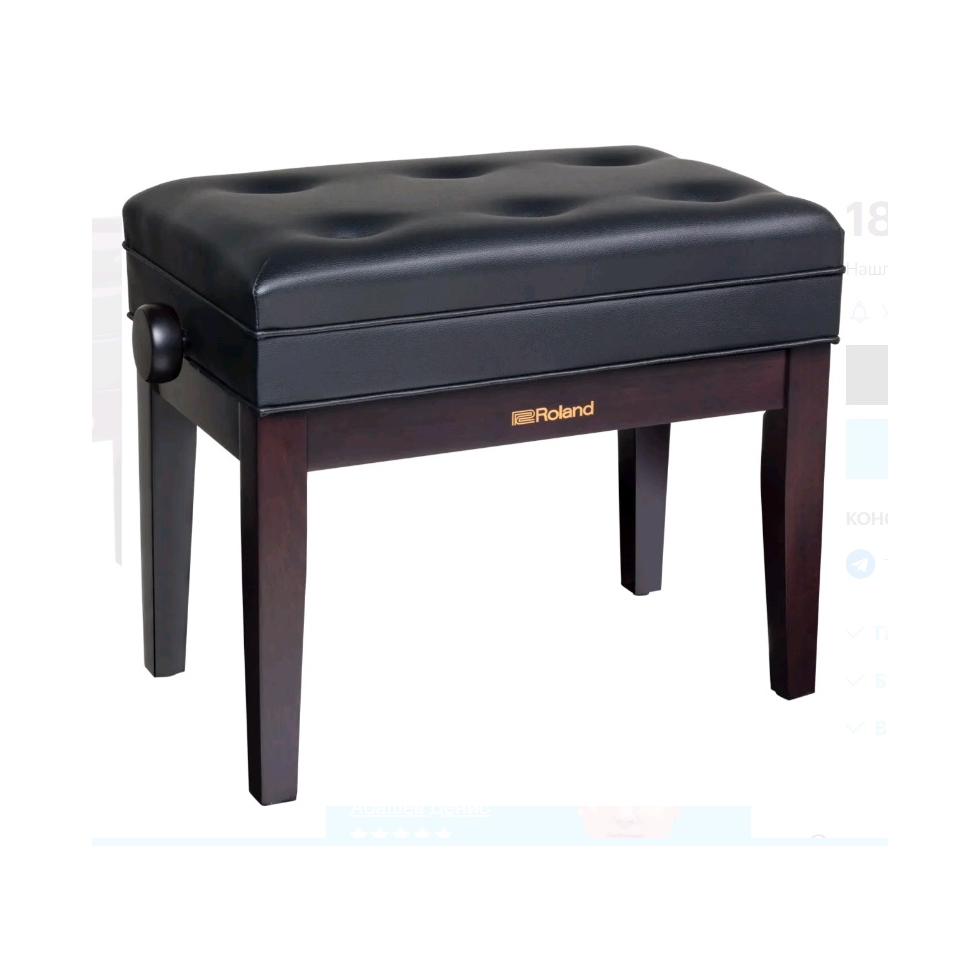 RPB-500RW банкетка для пианино черная Roland