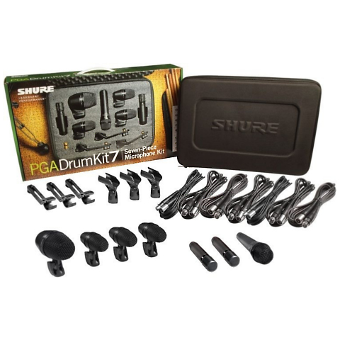 PGADRUMKIT7 набор микрофонов для ударных Shure