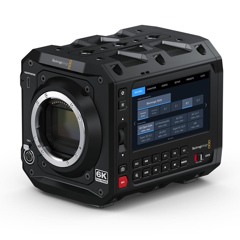 PYXIS 6K кинокамера Blackmagic