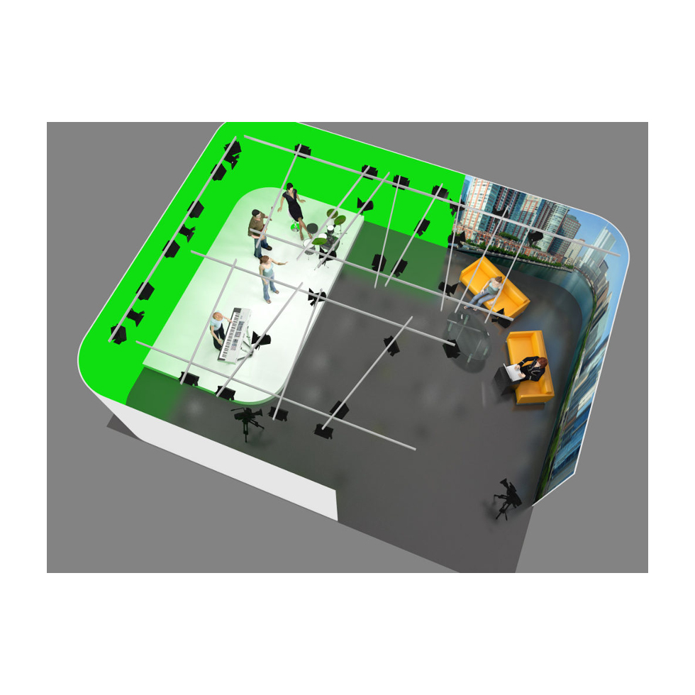 CKC 80 комплект светодиодных светильников для студии RusRay