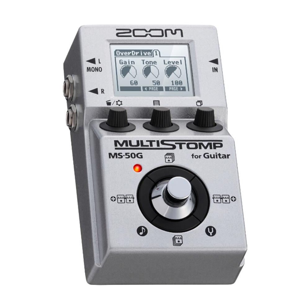 MS-50G мультипедаль эффектов Zoom