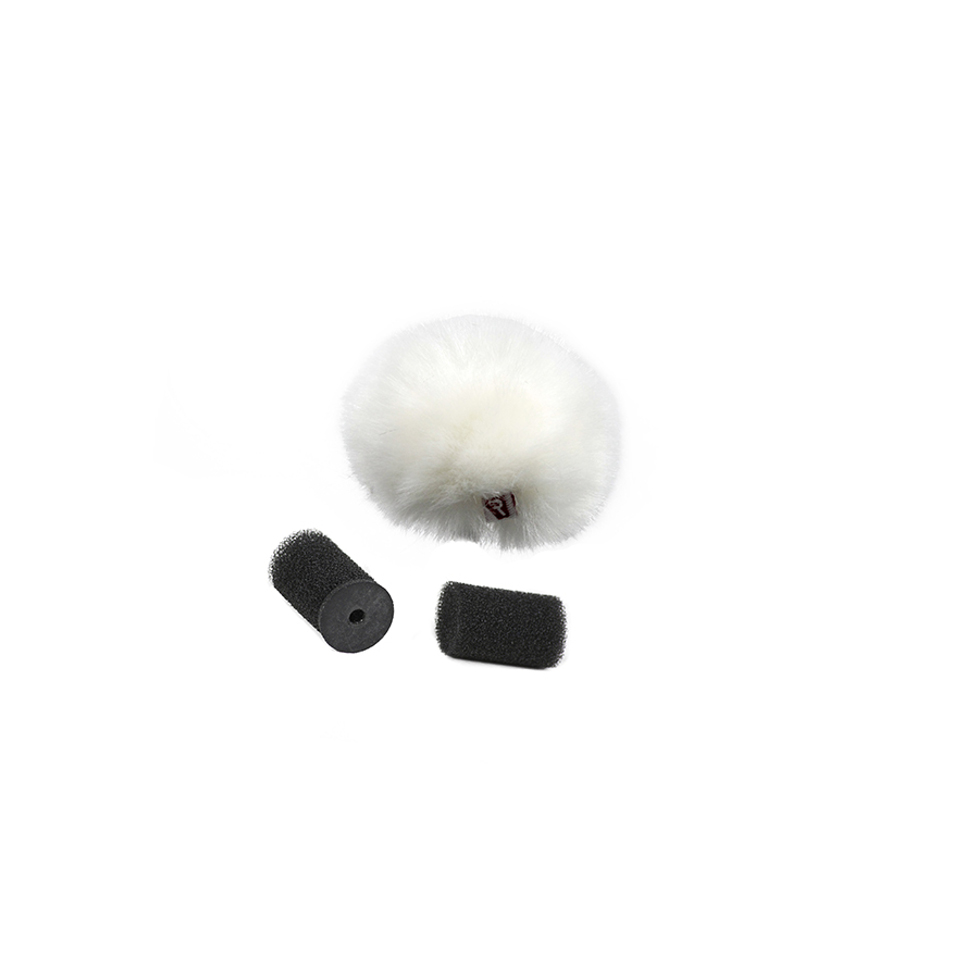 White Ristretto Lavalier Windjammer ветрозащита для микрофона Rycote